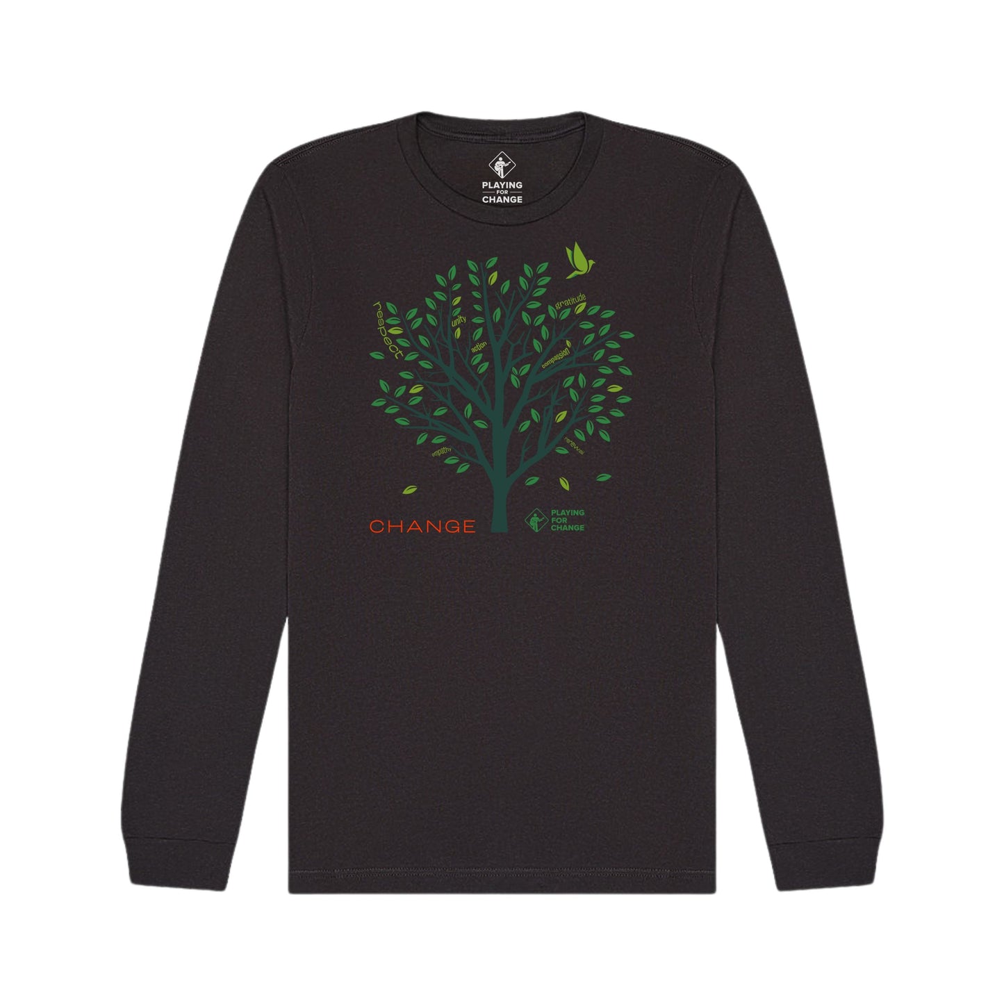 Playing For Change - Change Dark Grey (Choice of Style)