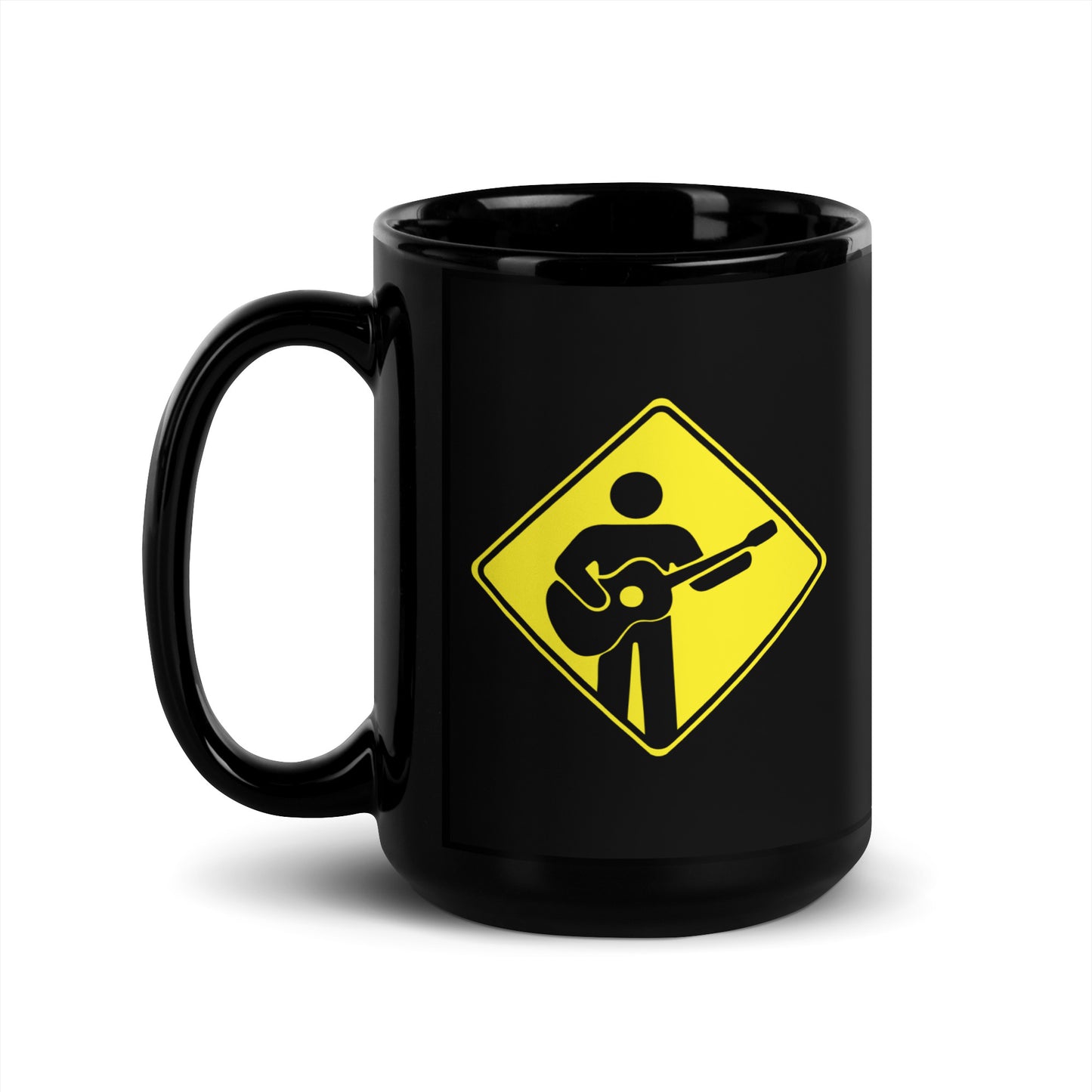 Street Sign Black Mug