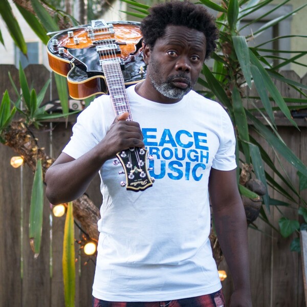 Peace Through Music White T-Shirt