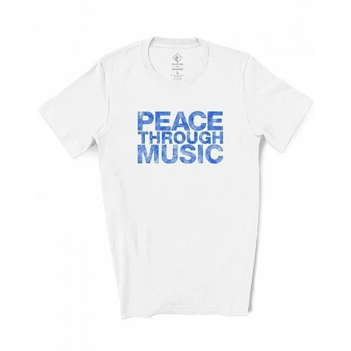 Peace Through Music White T-Shirt