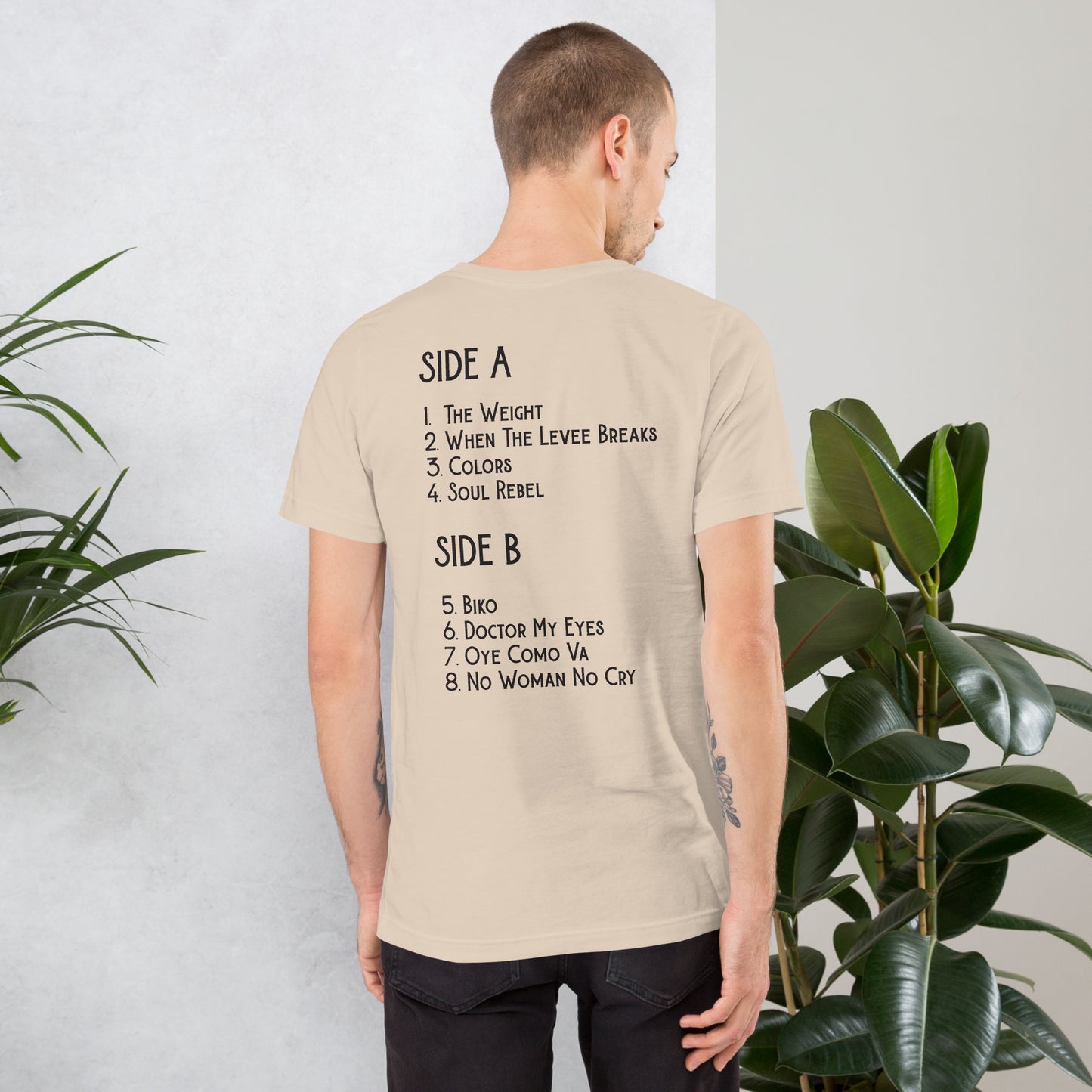 Songs For Humanity Double Sided T-Shirt