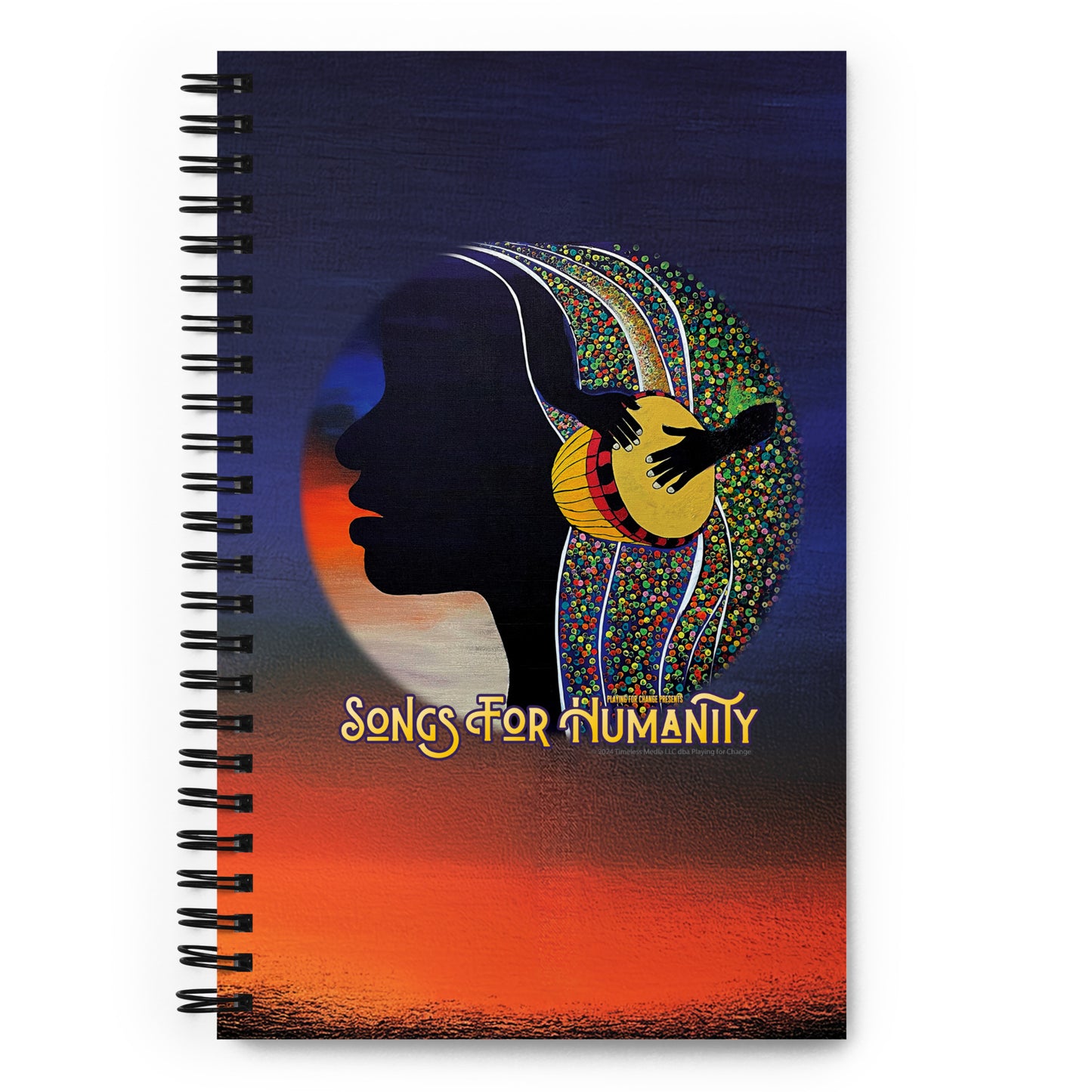 Playing For Change Songs For Humanity Spiral Notebook