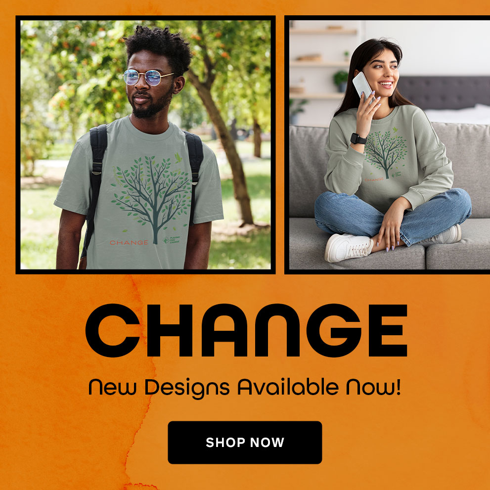 Change - new designs available. Shop now.