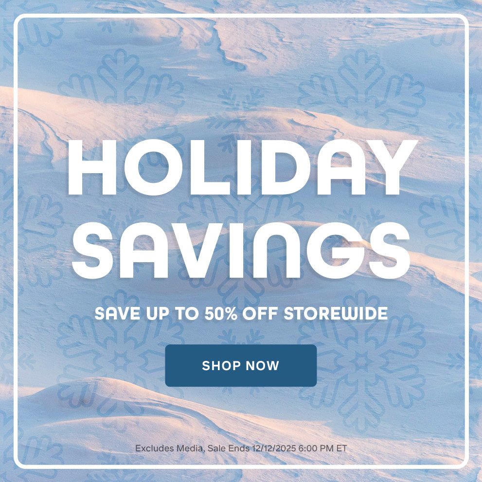 Holiday Sale | Up to 50% Off Storewide | Sale Ends 12/12/2025 6:00 PM ET