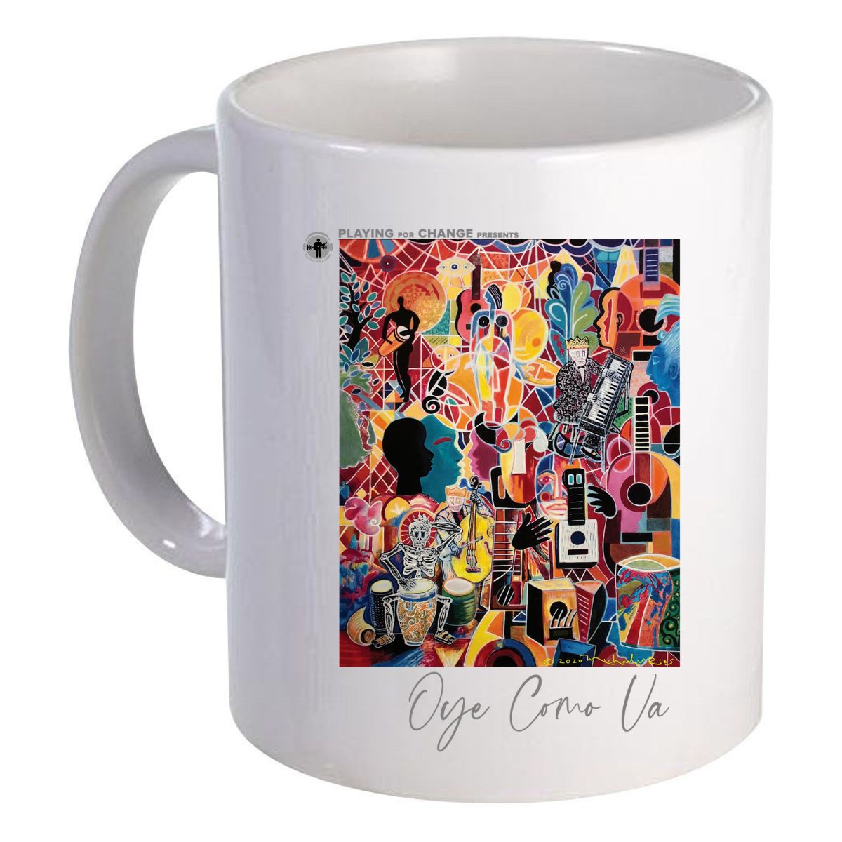 Oye Como Va Ceramic Mug