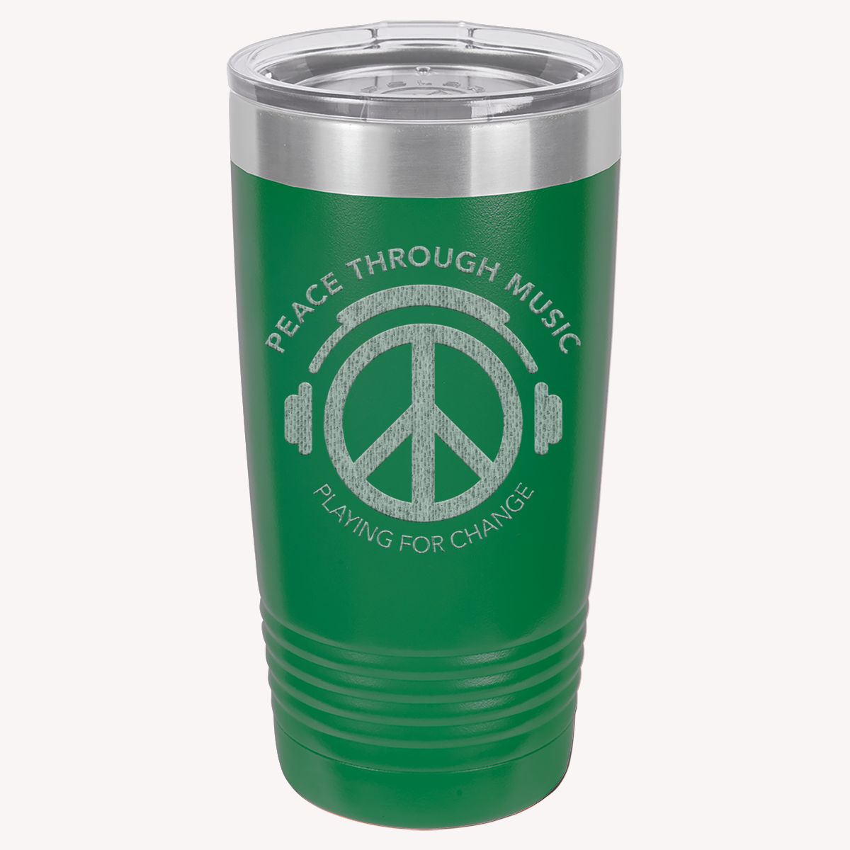 Peace Through Music Polar Camel Tumbler