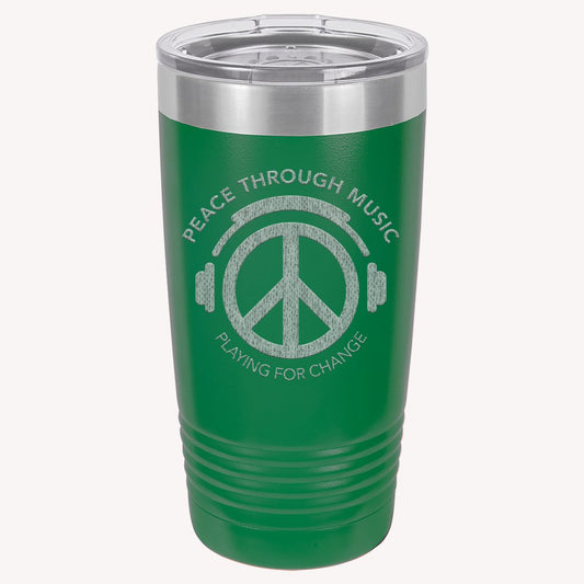 Peace Through Music Polar Camel Tumbler