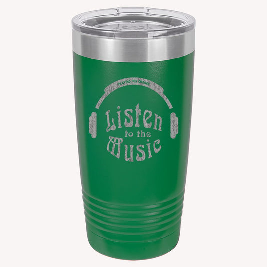 Listen To The Music Polar Camel Tumbler