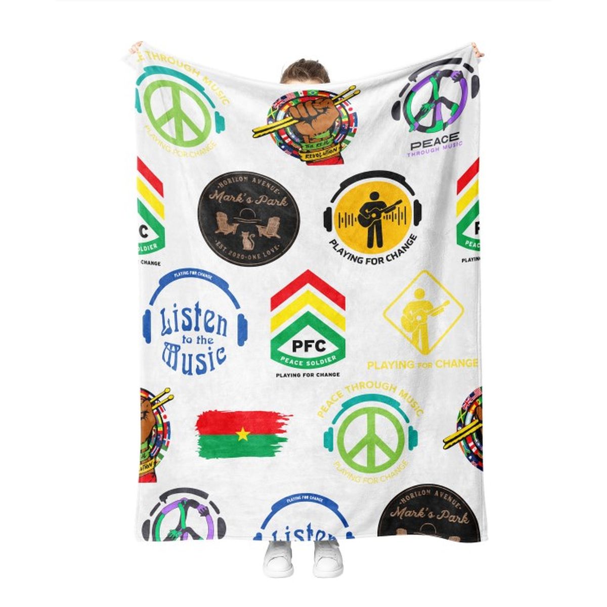 Peace Soldier Blanket