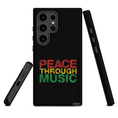 Peace Through Music Samsung Phone Case