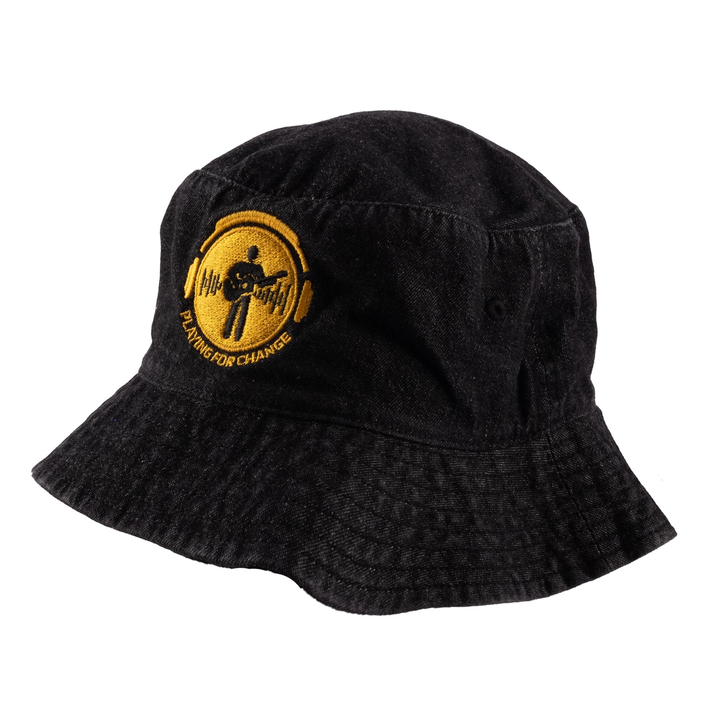 Yellow Logo Bucket Hat