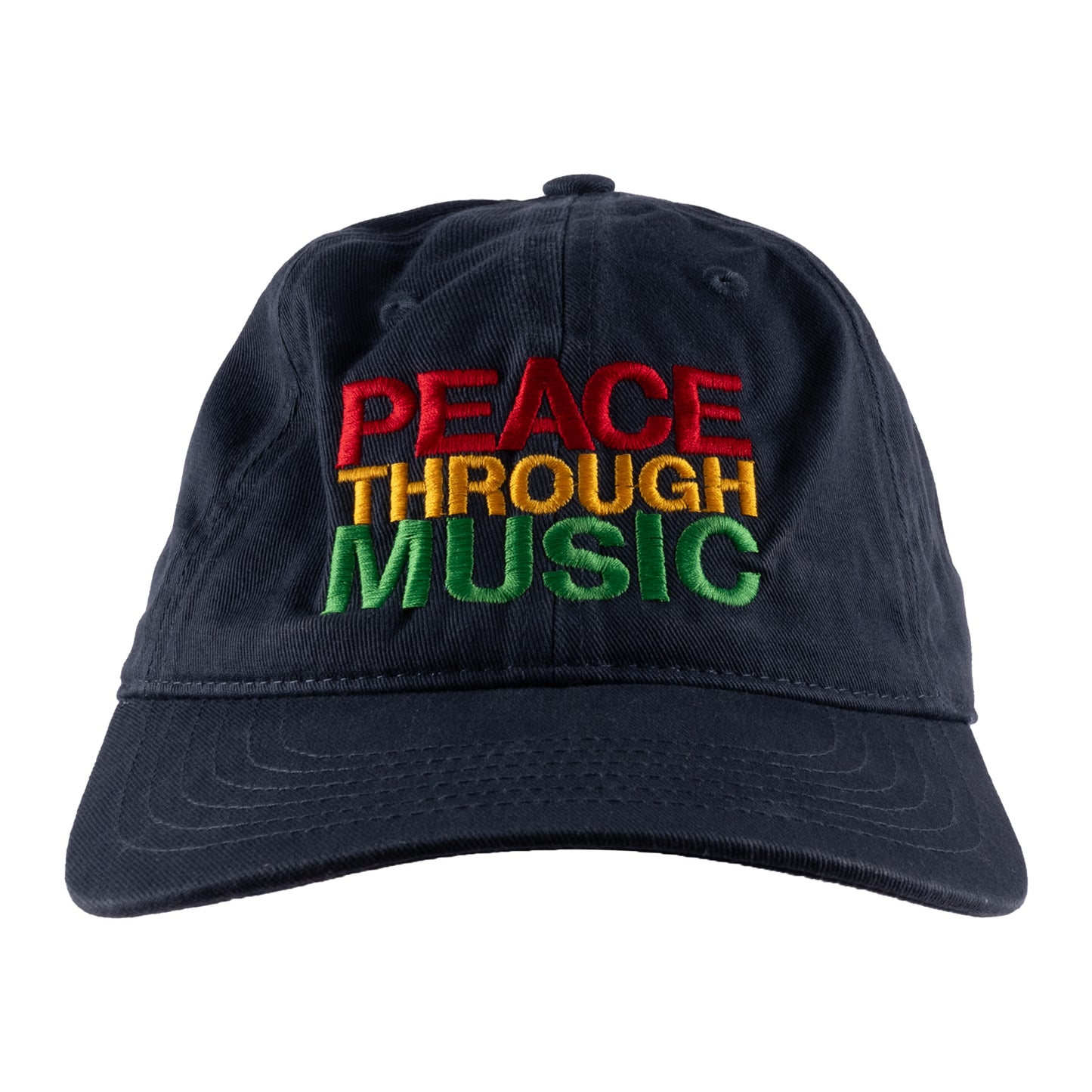 Peace Through Music 5 Panel Cap