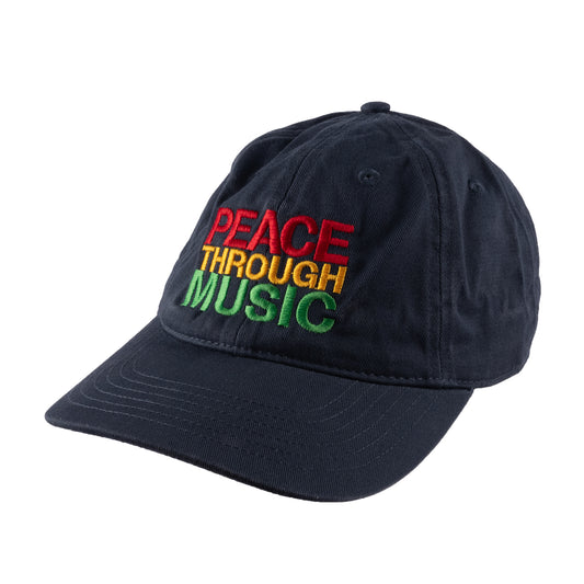 Peace Through Music 5 Panel Cap