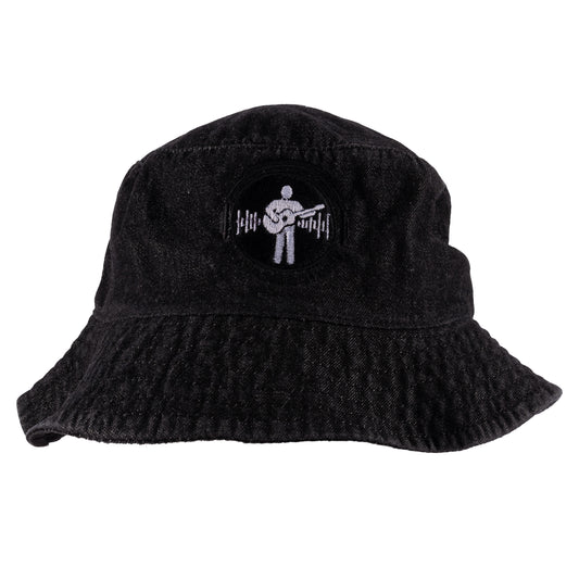 Black and White Logo Bucket Hat