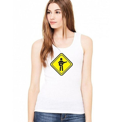 PFC Old School Logo White Tank