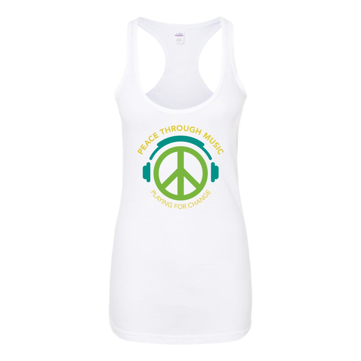 Peace Headphones Women's Tank Top