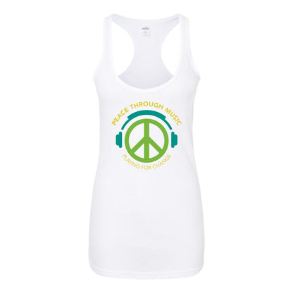 Peace Headphones Women's Tank Top