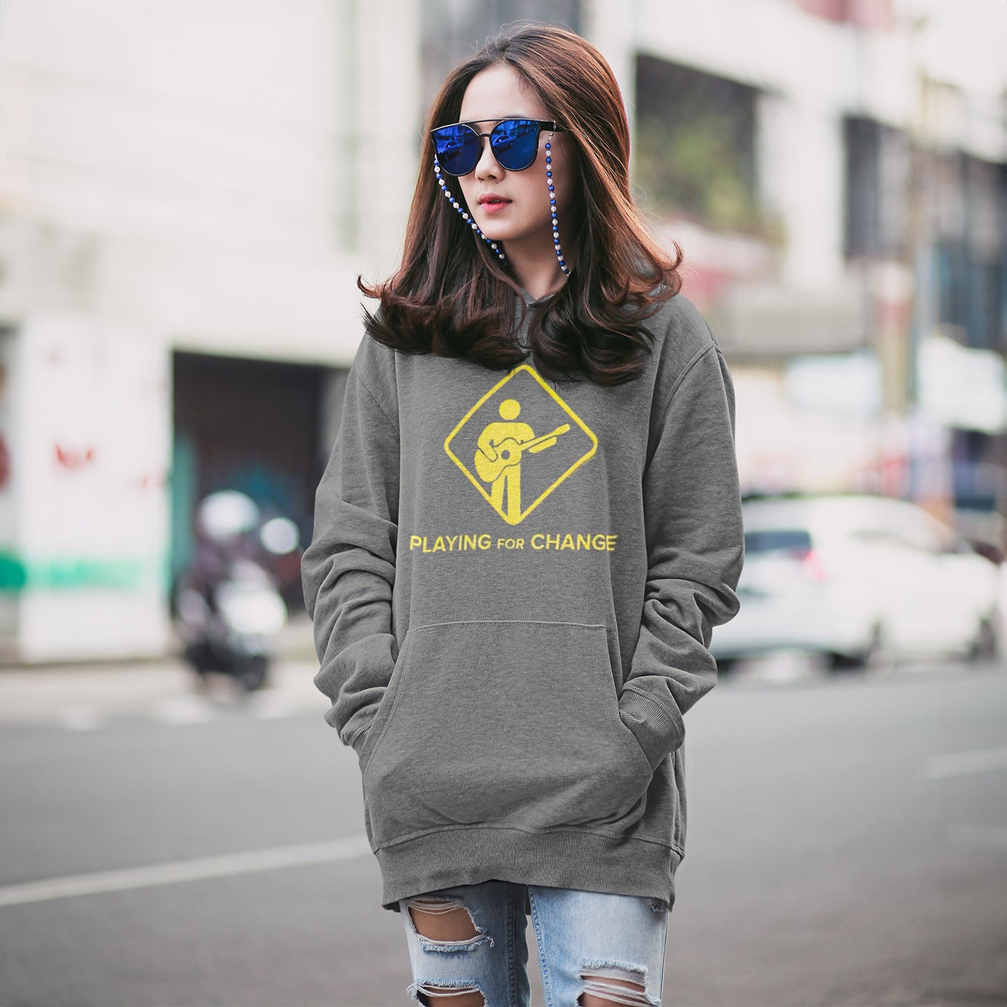 Street Sign Logo Pullover Fleece