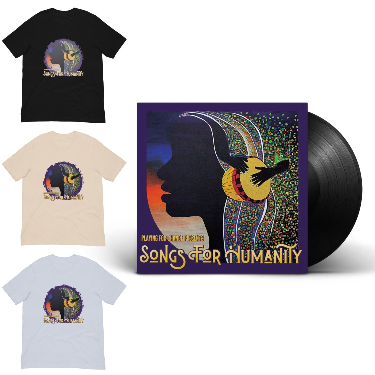 Songs for Humanity LP and Tee