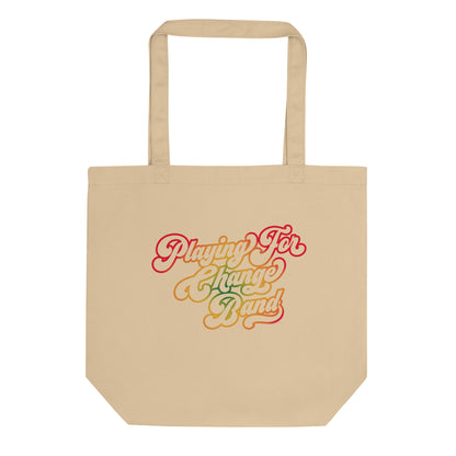 Playing For Change Retro Script Tote