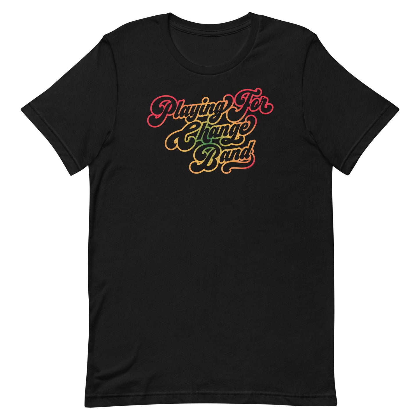 Playing For Change Retro Script T-Shirt