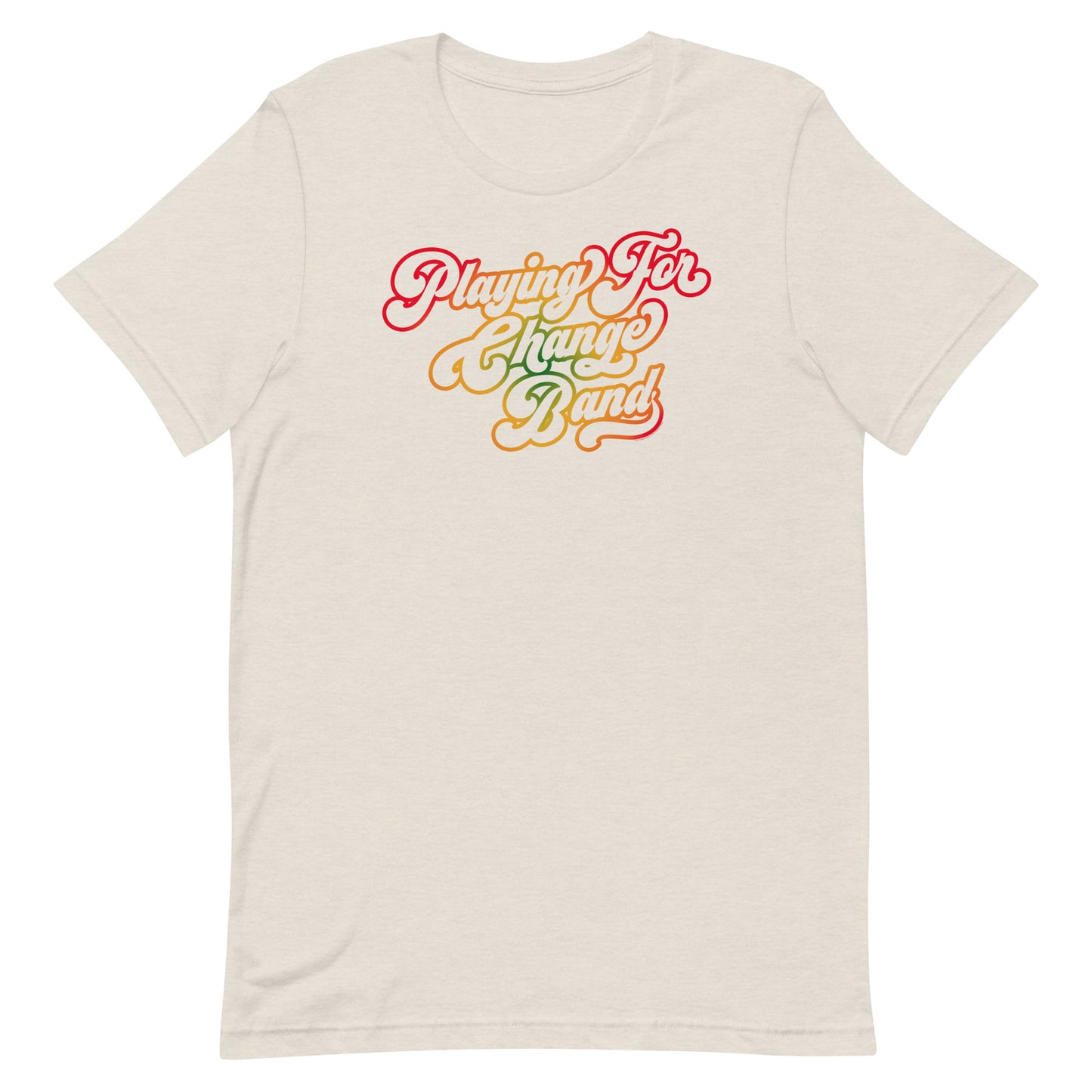 Playing For Change Retro Script T-Shirt