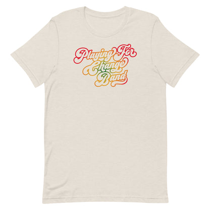 Playing For Change Retro Script T-Shirt