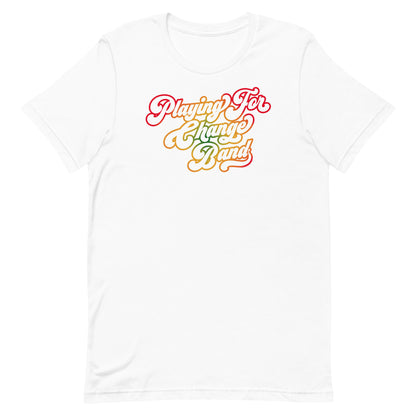 Playing For Change Retro Script T-Shirt