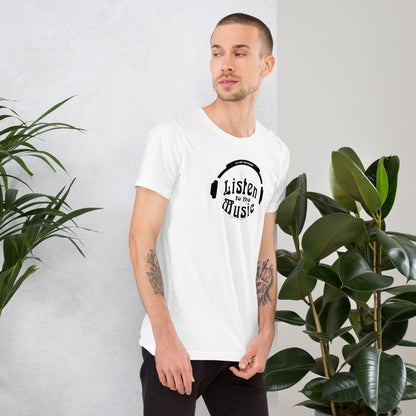 Listen to the Music White T-Shirt